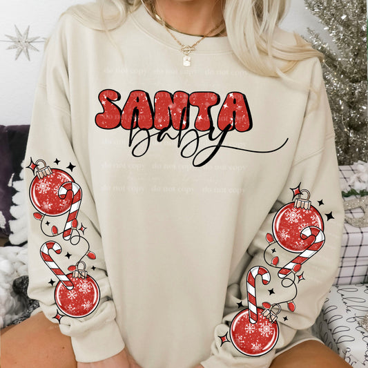 Santa Baby with sleeves