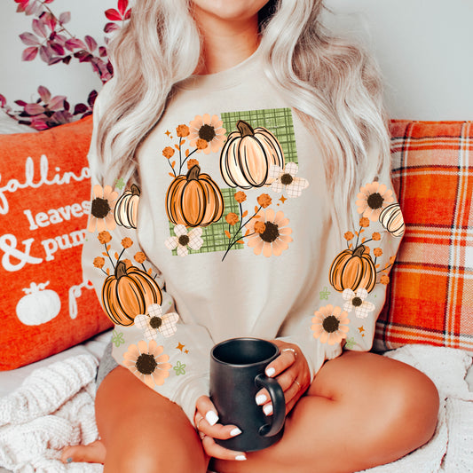 Plaid Fall Pumpkins