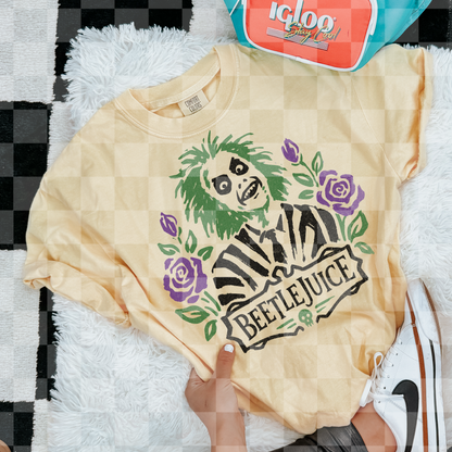 BEETLEJUICE FLORALS DOODLE