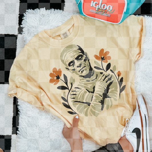 THE MUMMY FLORALS DOODLE