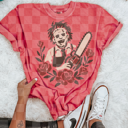 LEATHERFACE FLORALS DOODLE