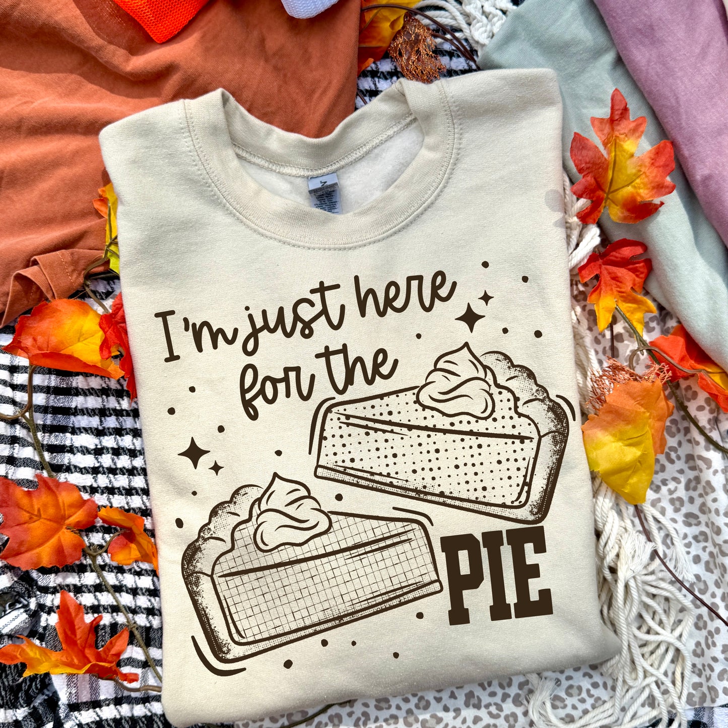 Here For The Pie Brown