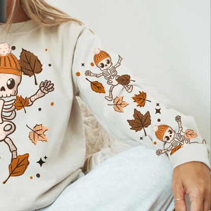 Skellie Fall Leaves Sleeves