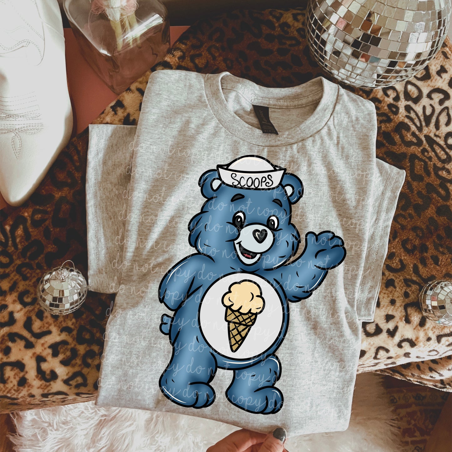Blue stranger bear