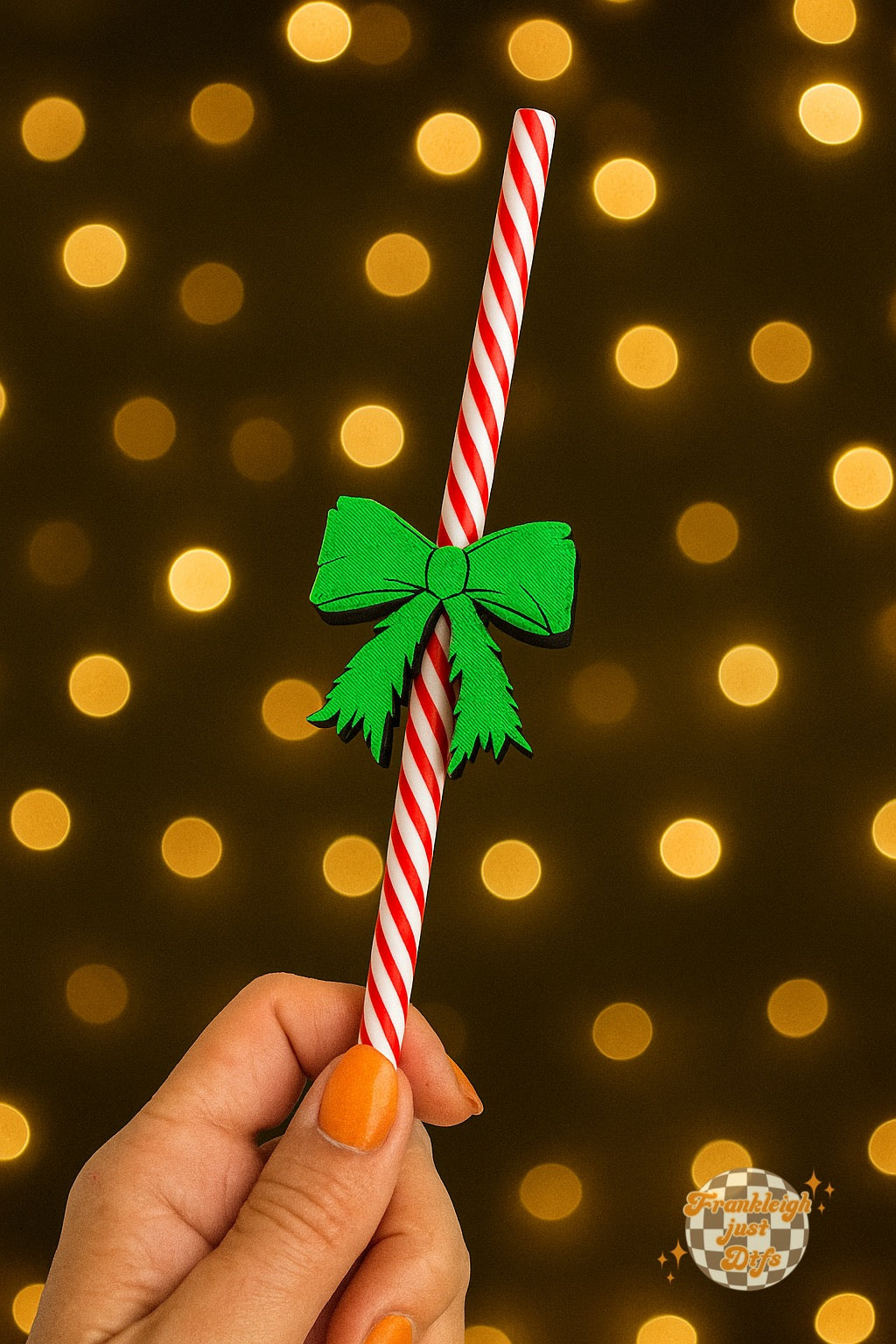 Green Grinch Bow Topper