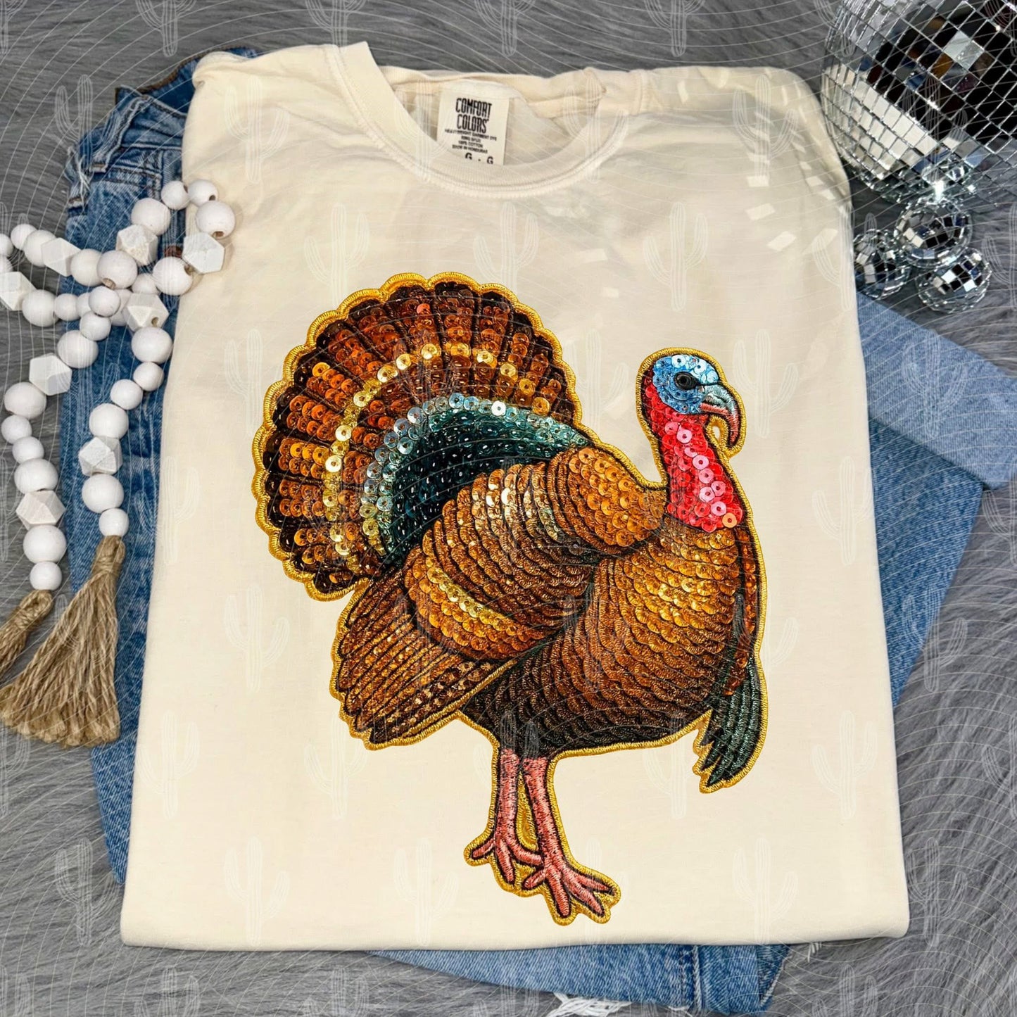 Turkey Faux Sequin
