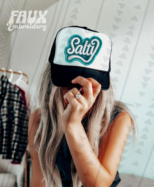 Salty Faux Hat Patch