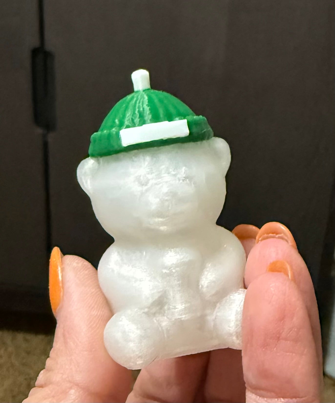 Coffee Bear Keychain