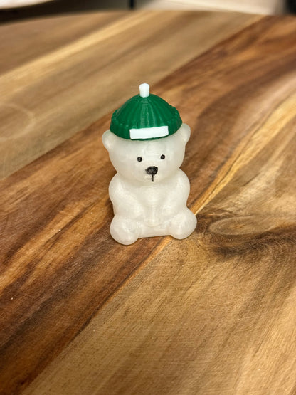 Coffee Bear Keychain