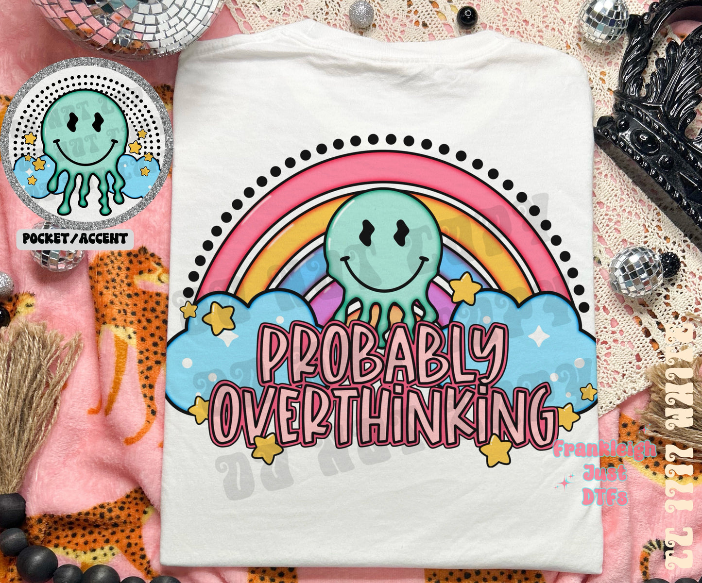 Probably Overthinking (Back design with Pocket)