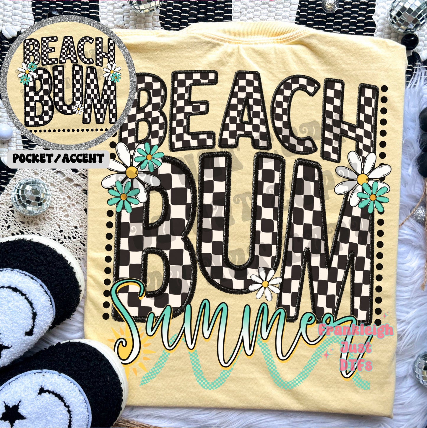 Beach Bum (Back design with Pocket)