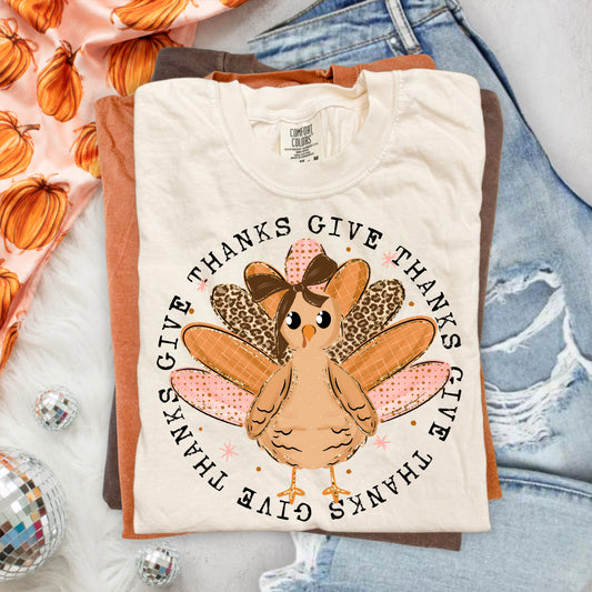 Give Thanks Turkey Circle