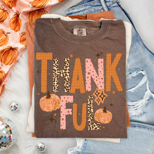 Thankful Pink And Orange