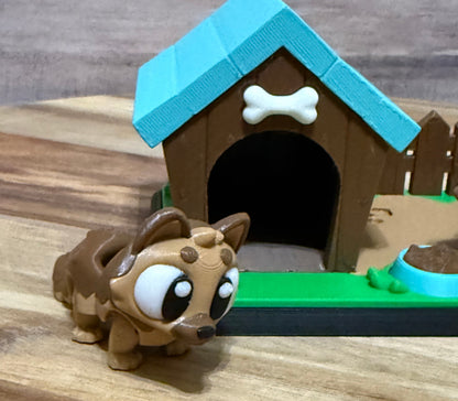 Flexi German Sheperd Playset