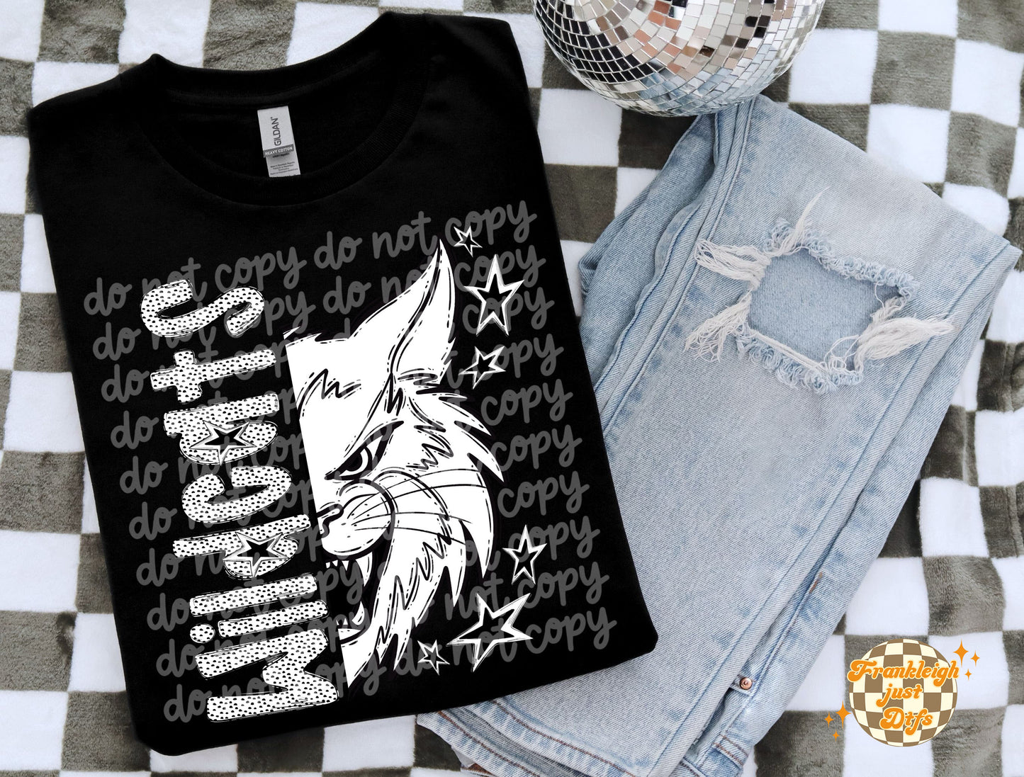 White Mascots School (dottie T-Y