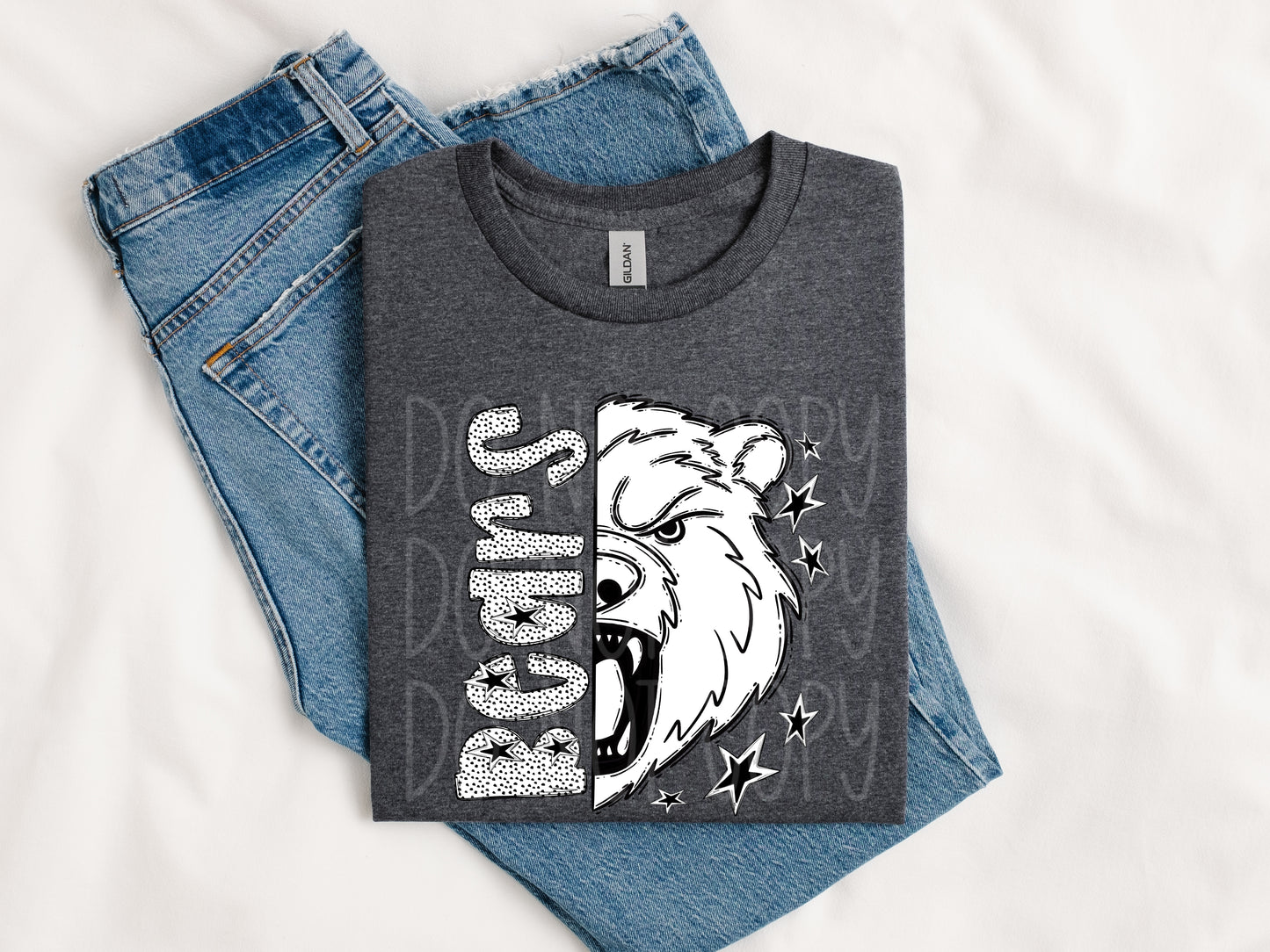 White Mascots School (dottie) B