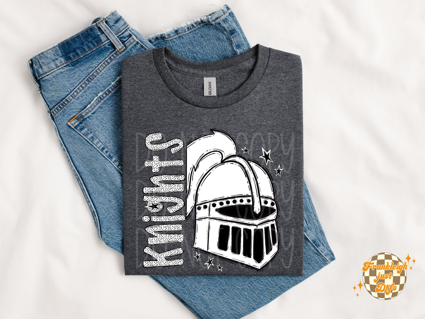 White Mascots School (dottie) E-K