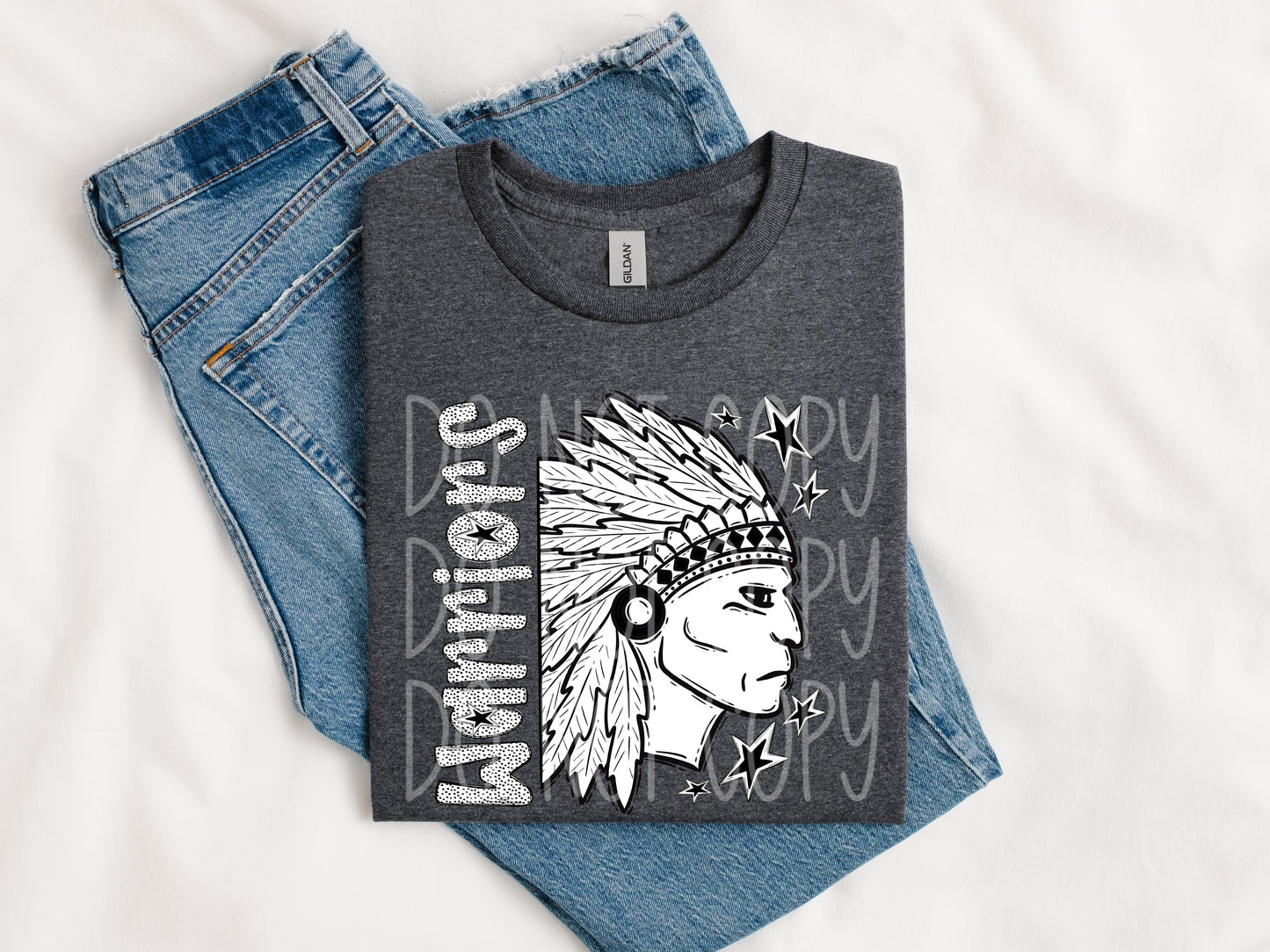 White Mascots School (dottie T-Y