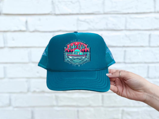 Lake Life (Lake) Neon Faux DTF Hat Patch