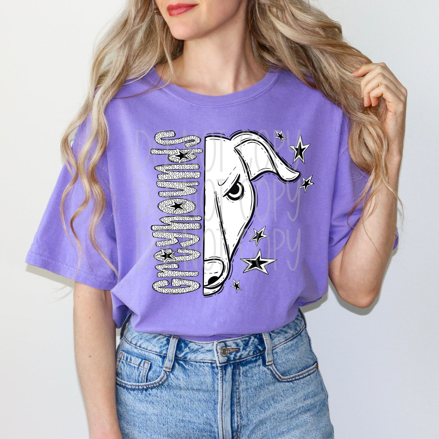 White Mascots School (dottie) E-K