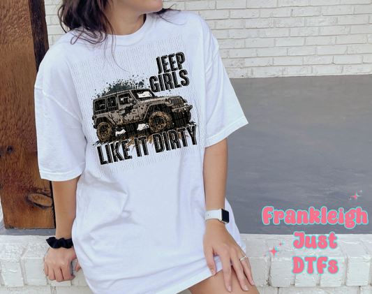 Jeep Girls Like It Dirty