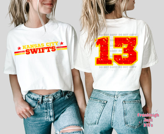 Kansas C_I_T_Y Swifts Front and Back