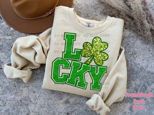 Lucky Faux Chenille