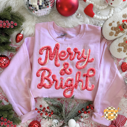 Merry and Bright latch hook yarn crochet