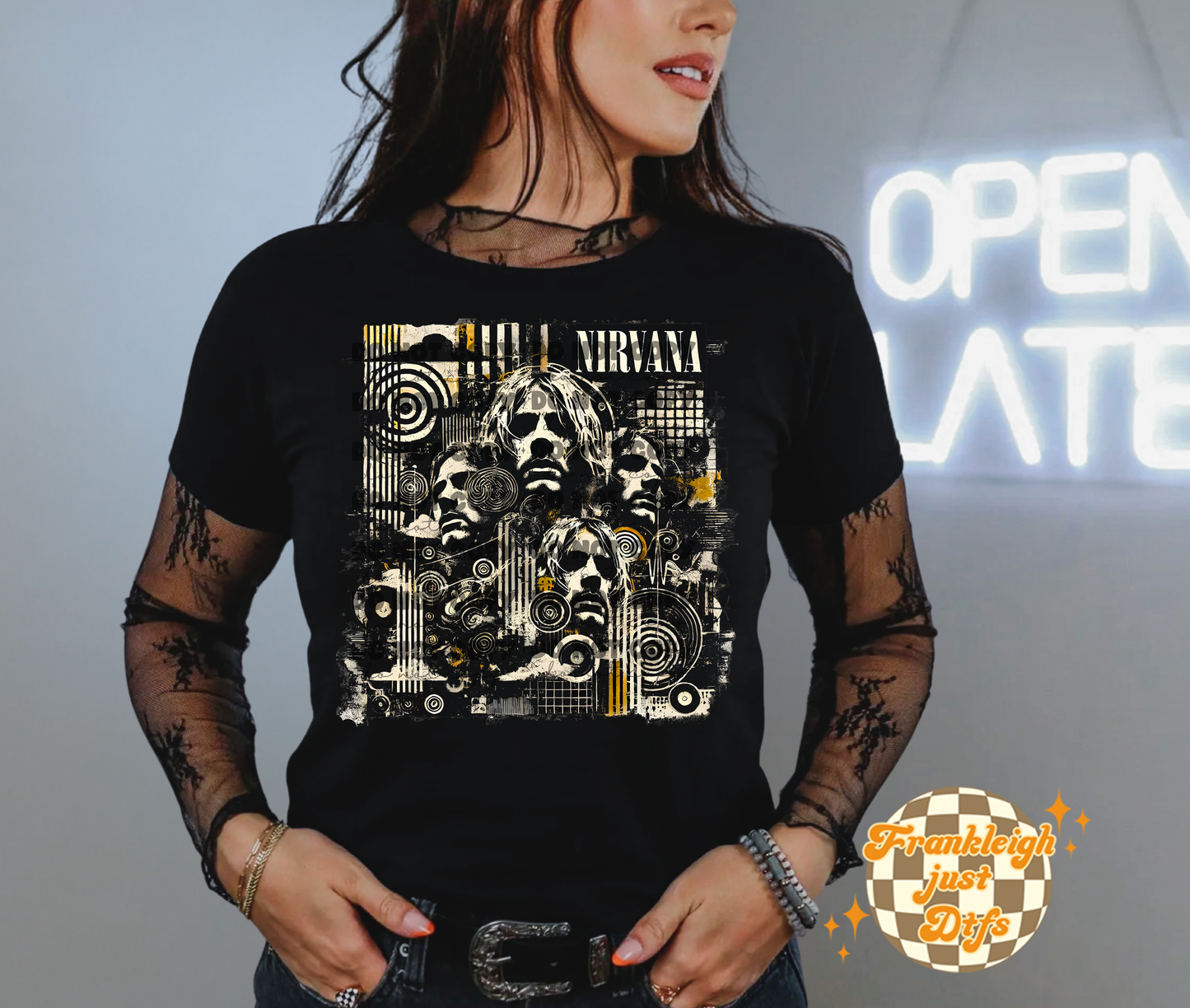 BAND DTFS-Nirv (Black Knockout)