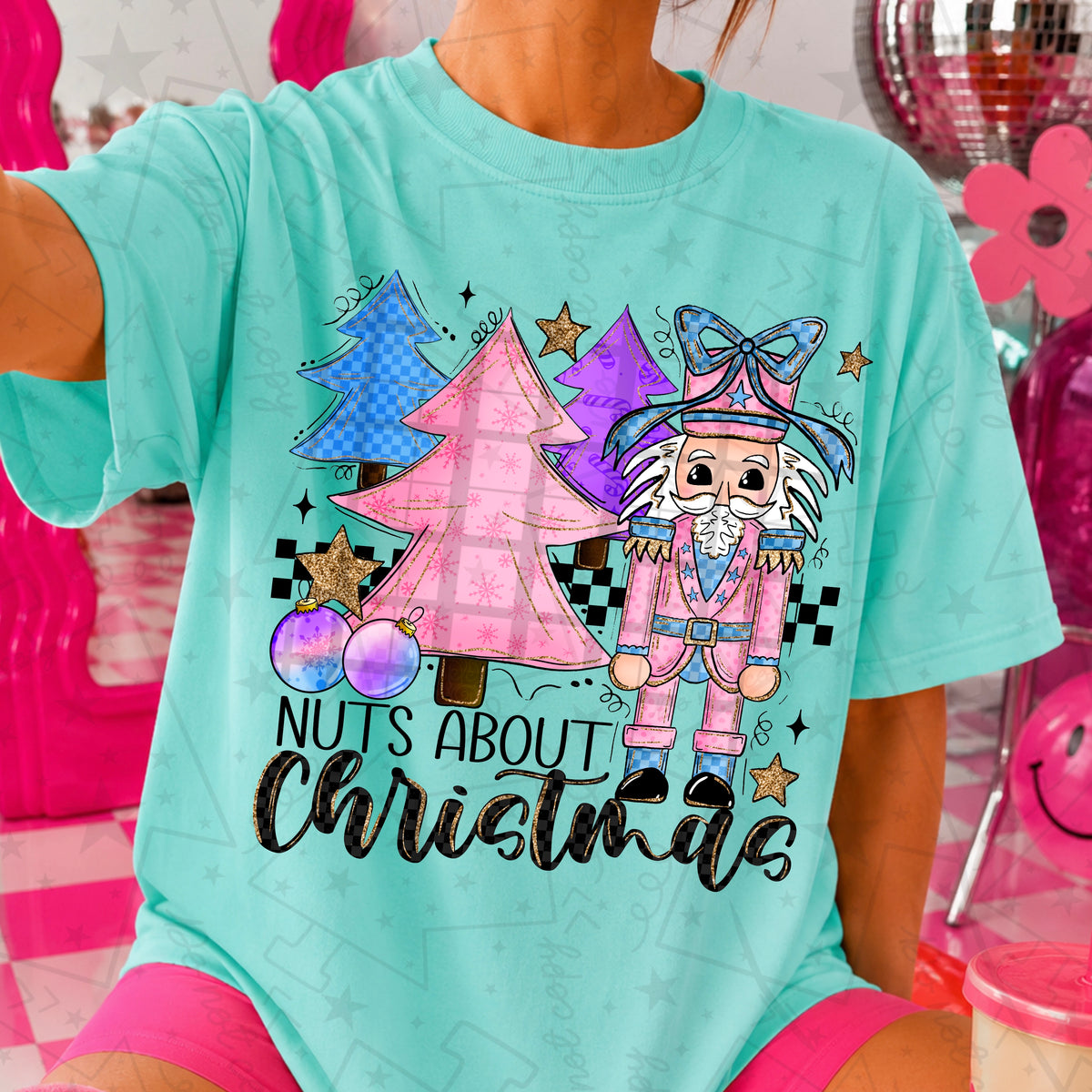 Nuts about Christmas light skin