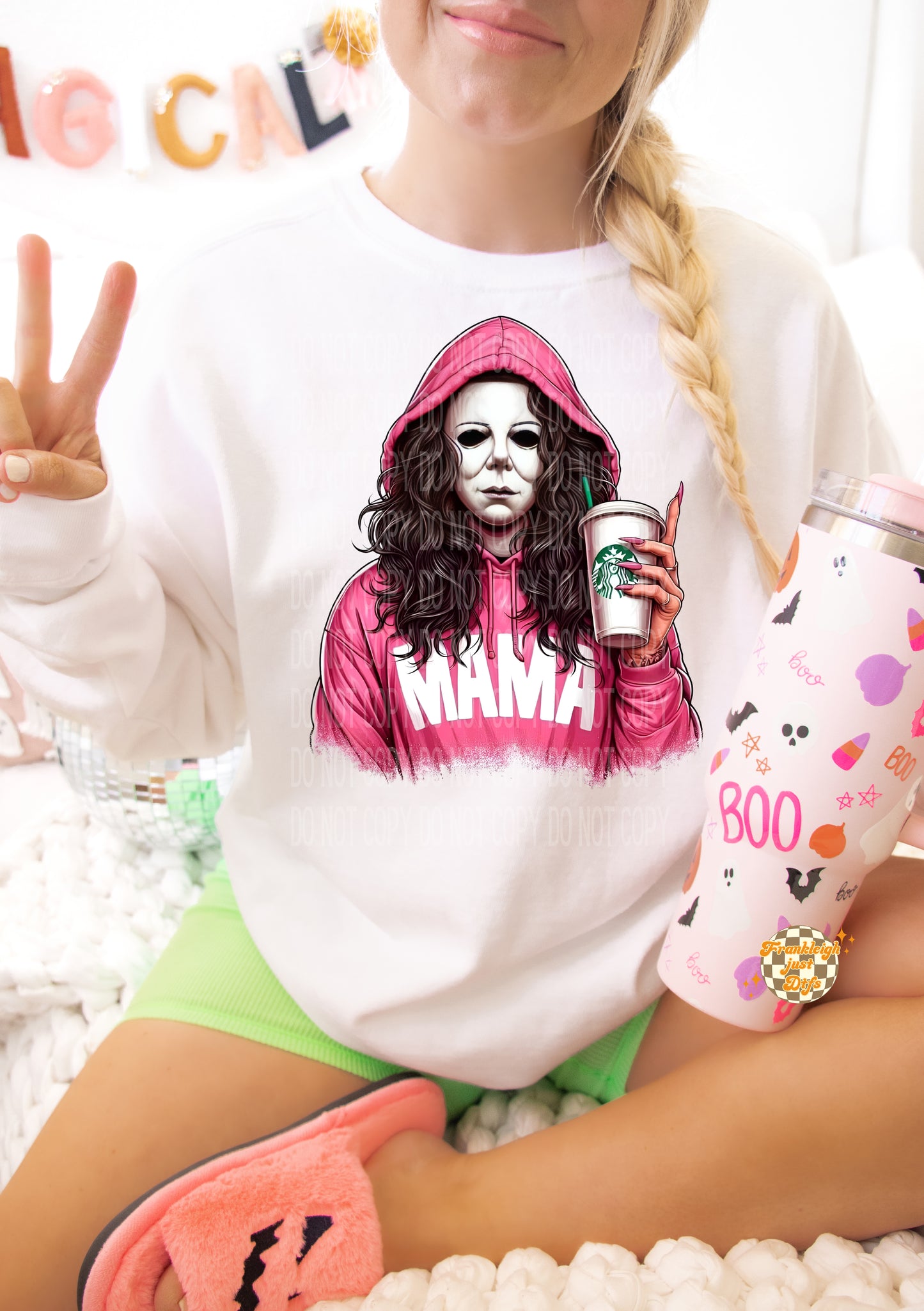 Killer Mama Pink Hoodie
