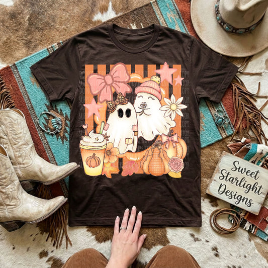 Preppy Fall Ghosts