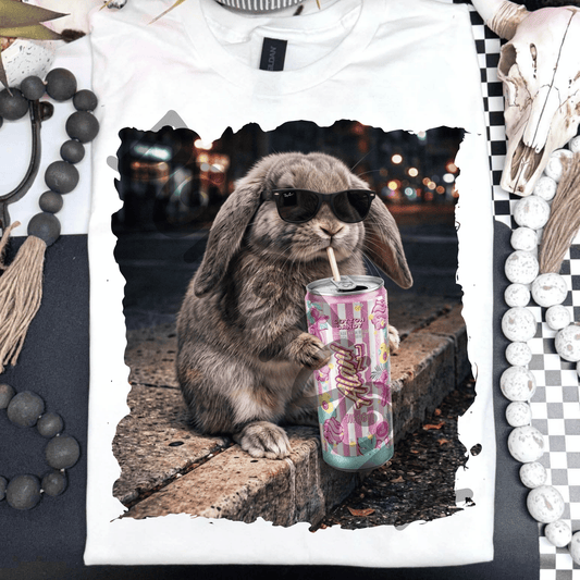 bunny drinking cc alani