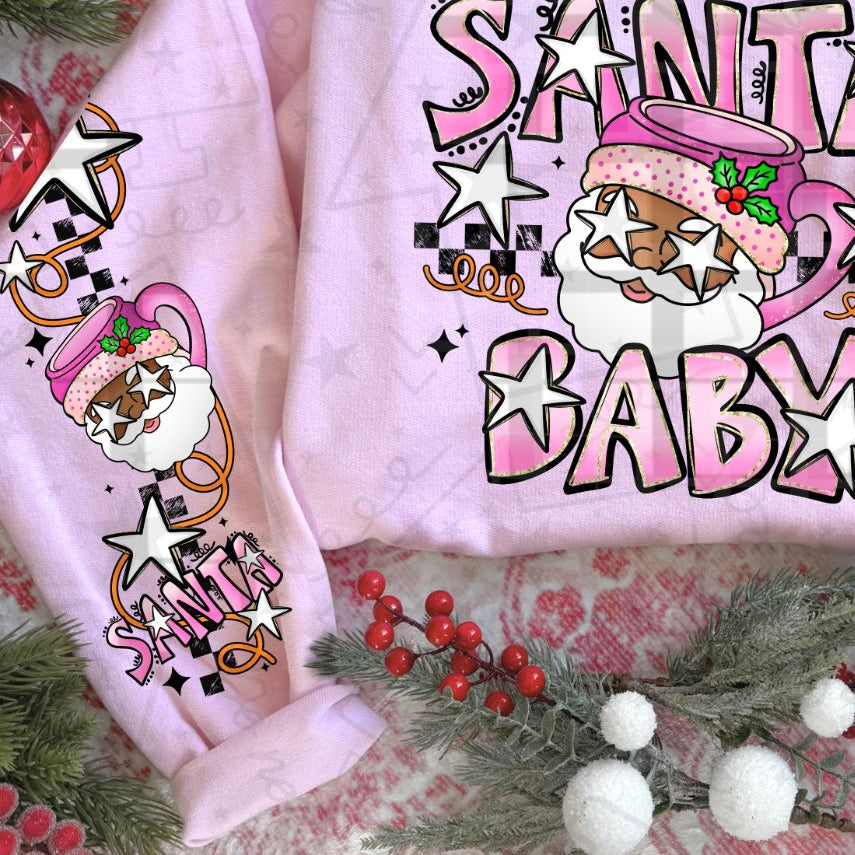 Santa baby sleeve 2