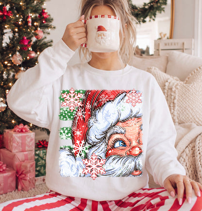 Santa Close Up