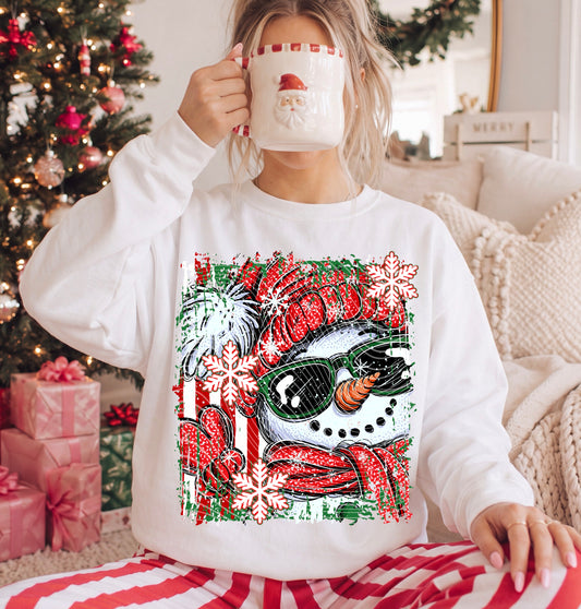 Snowman Red