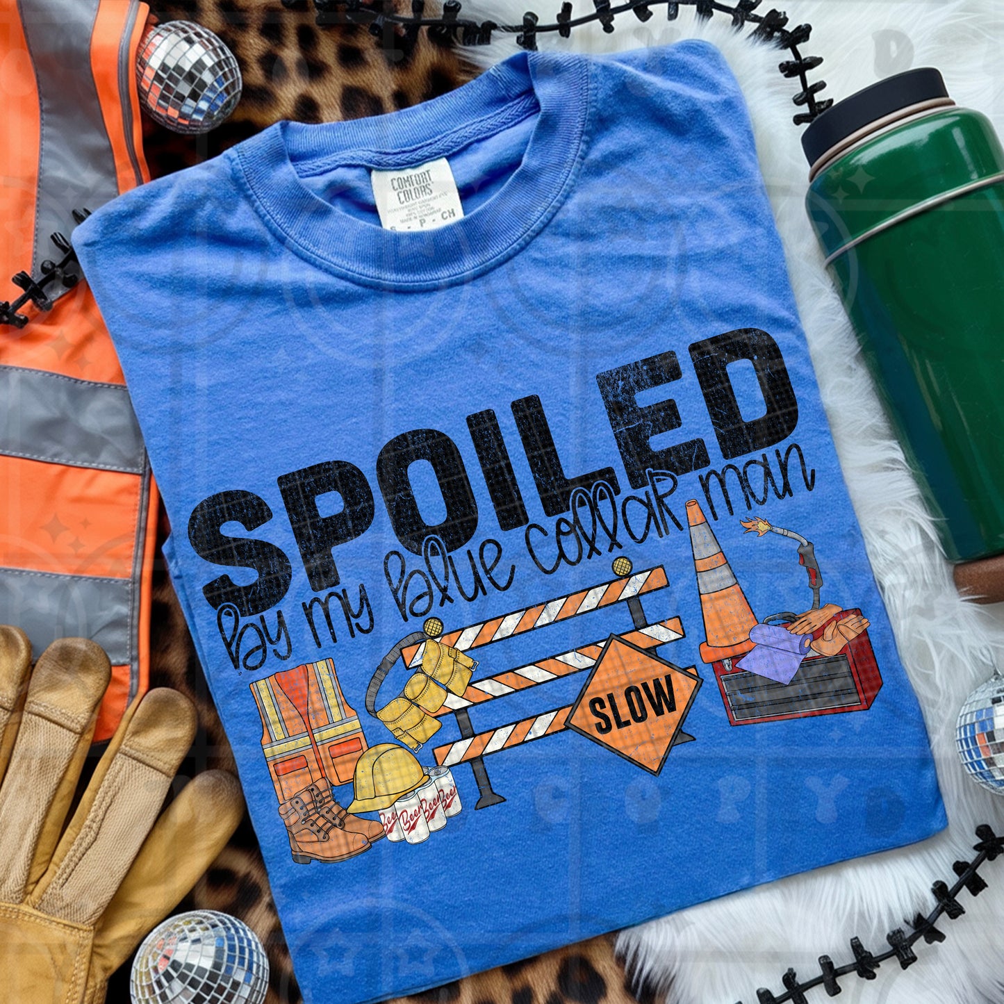 Spoiled by my blue collar man