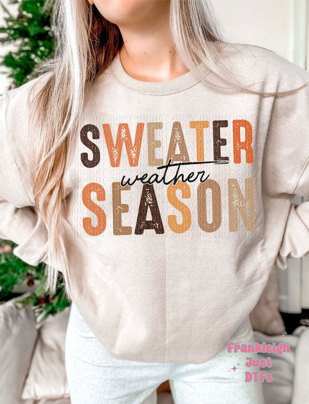 Sweater Weather Season (Orange and Brown)