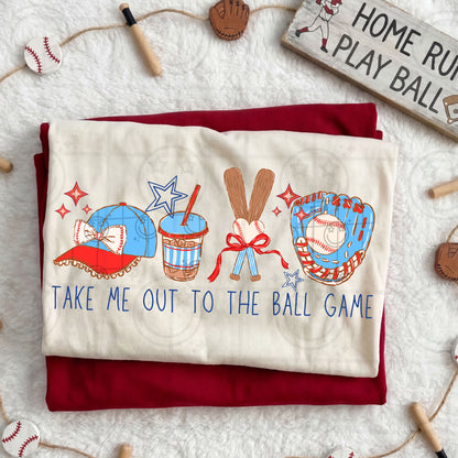 TAKE ME OUT TO THE BALL GAME