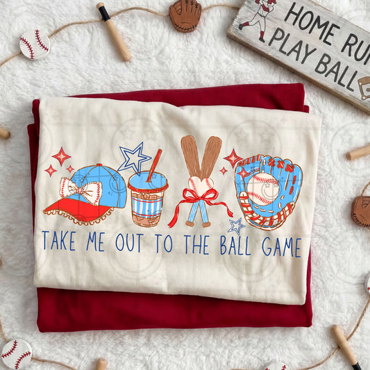 TAKE ME OUT TO THE BALL GAME