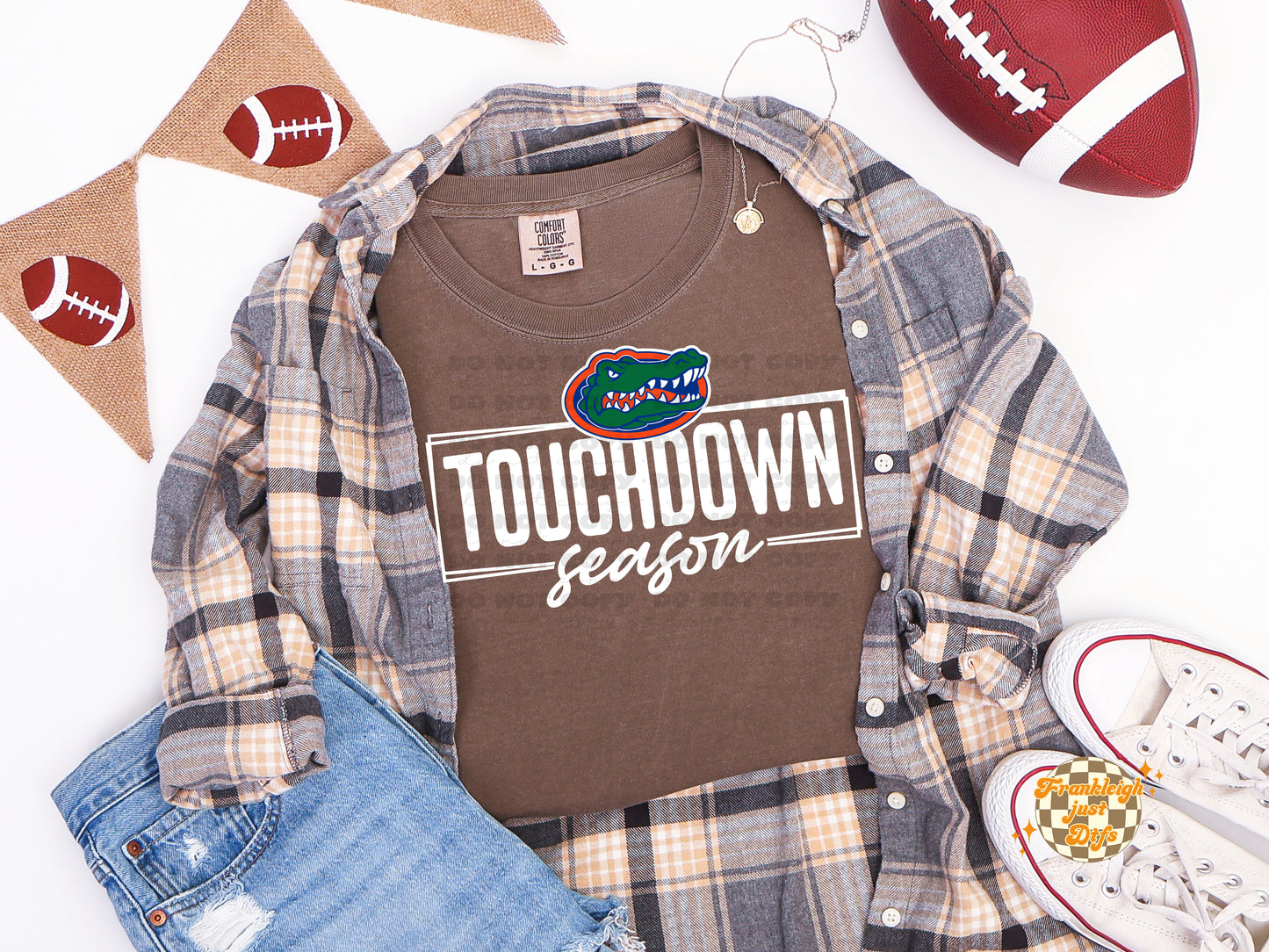 Touch Down Season (College) White