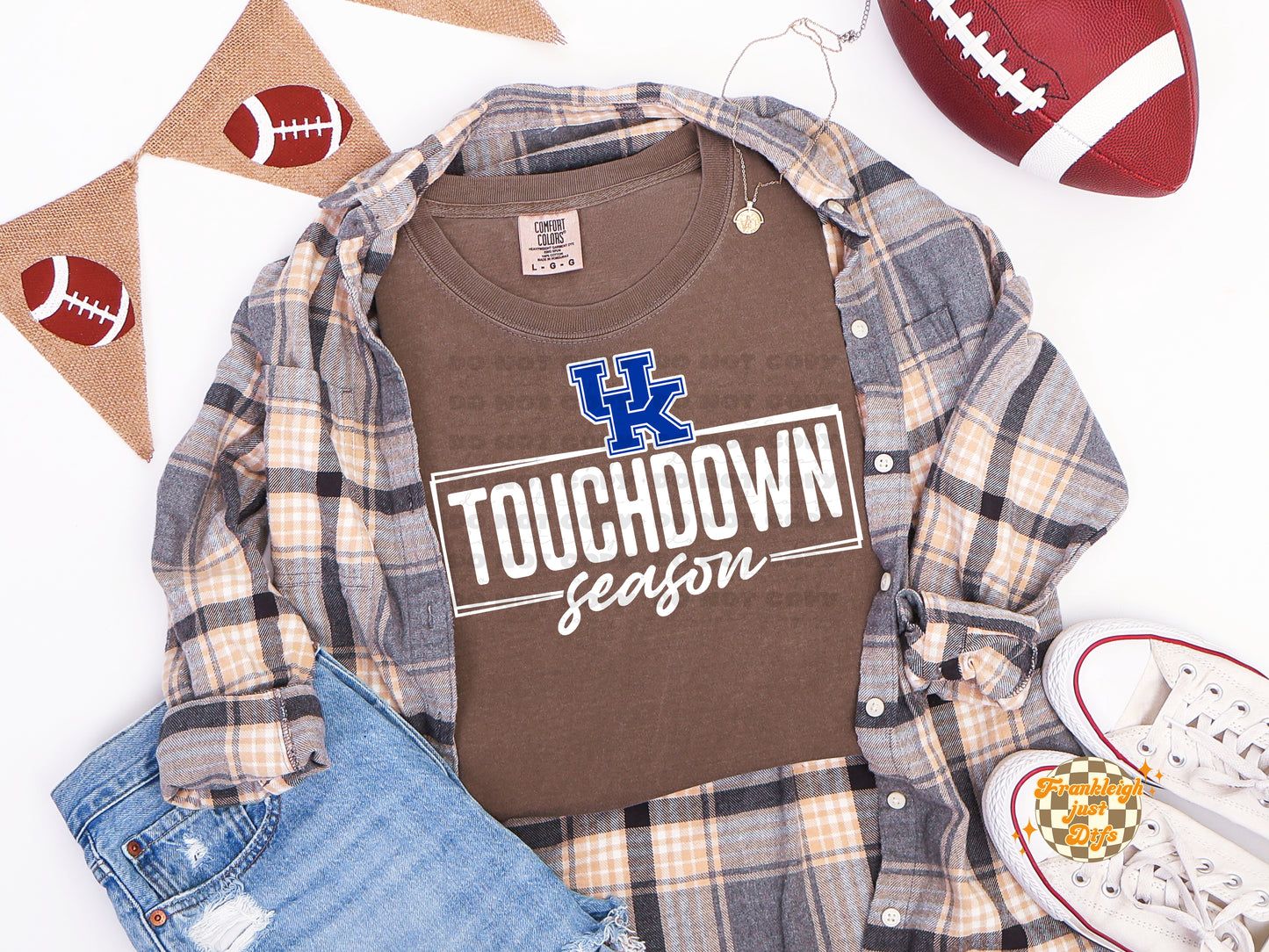 Touch Down Season (College) White