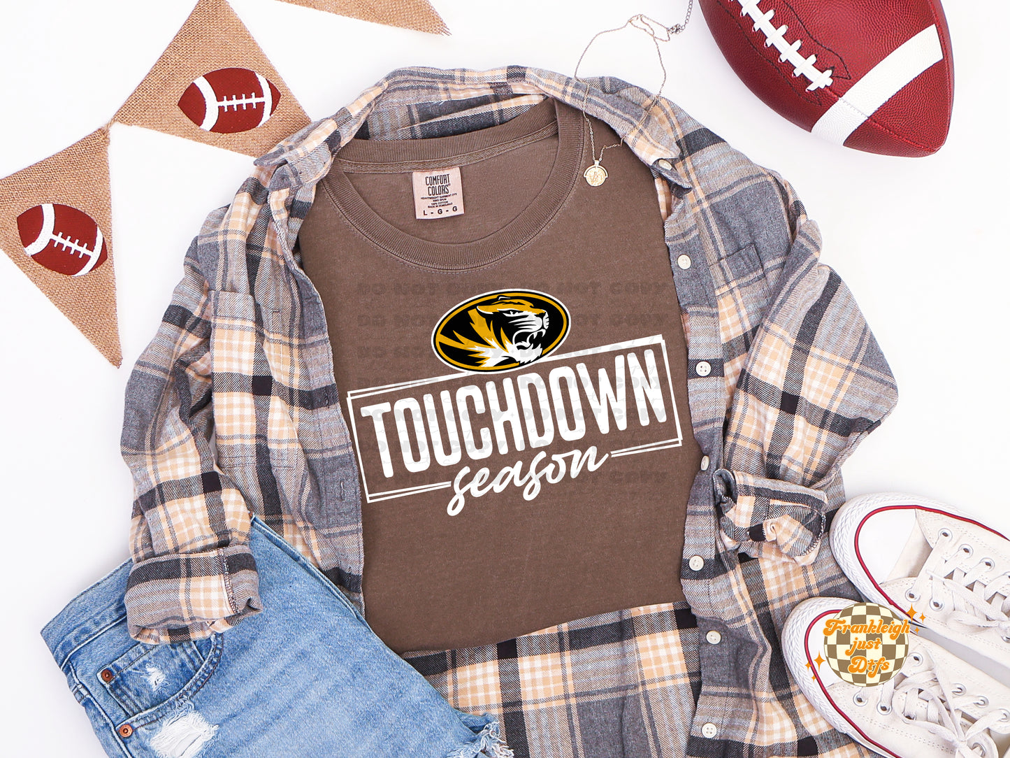 Touch Down Season (College) White