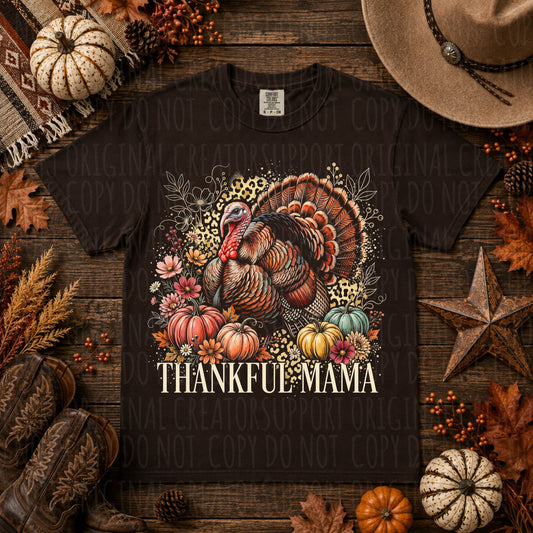 Thankful Mama (Halftone)