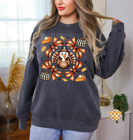 Thanksgiving turkey with Bow