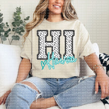 Load image into Gallery viewer, Hawaii Dotted Faux Embroidery State
