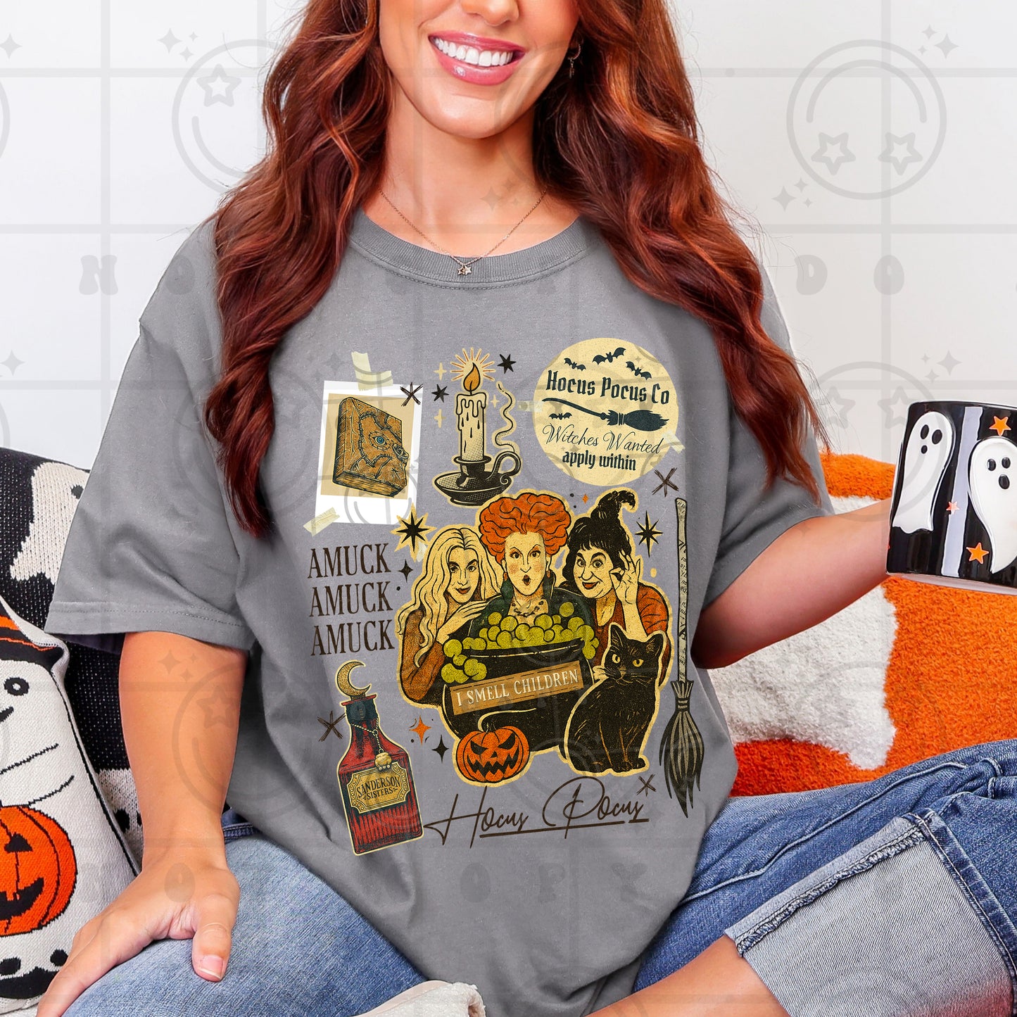 Vintage Collage Hocus Pocus