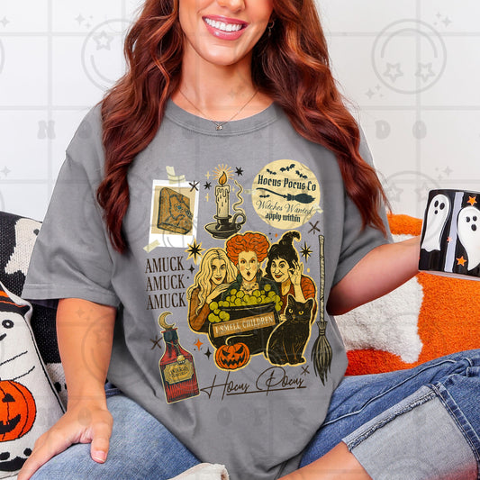 Vintage Collage Hocus Pocus