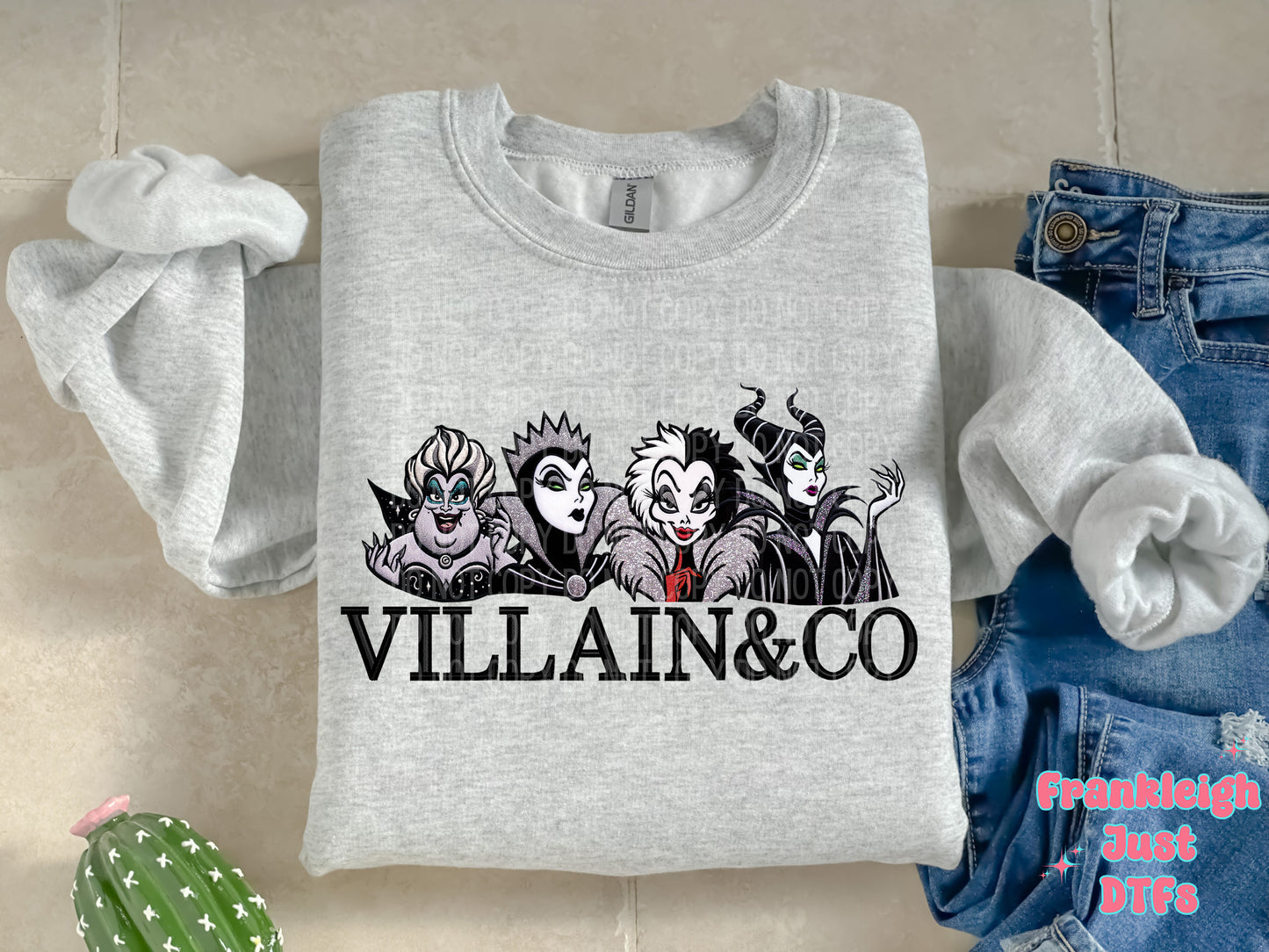 Villain & Co Faux Embroidery