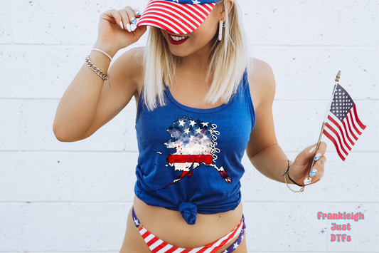 American Flag States A-M (Pocket and Adult Sizes)